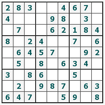skriva ut Sudoku #432
