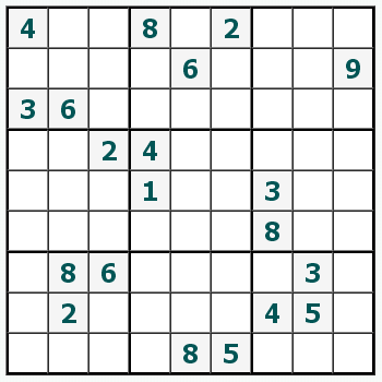 Cetak Sudoku #435