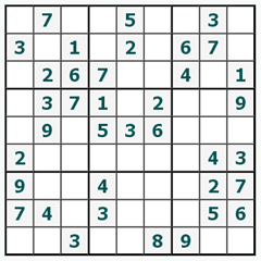online Sudoku #443