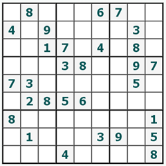 online Sudoku #444