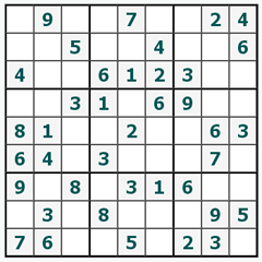 Sudoku trực tuyến #458