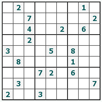 Cetak Sudoku #495