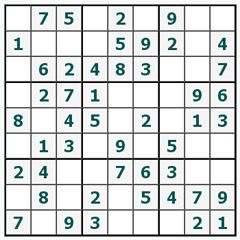 online Sudoku #497