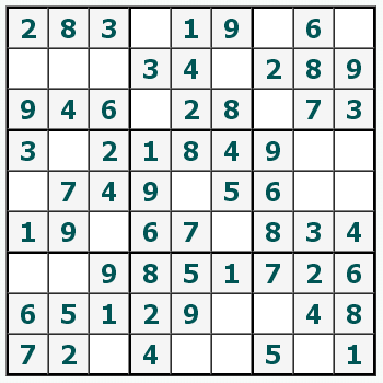 Sudoku yazdırmak #501