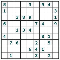 online Sudoku #509