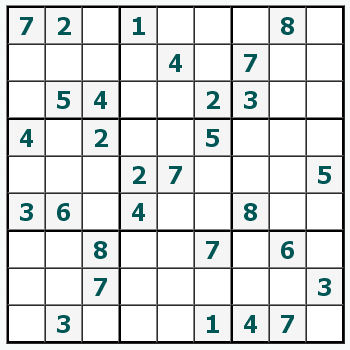 skriva ut Sudoku #529