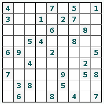 Εκτύπωση Sudoku #539