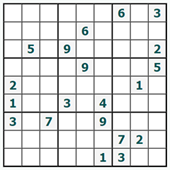 Gratis online Sudoku #555