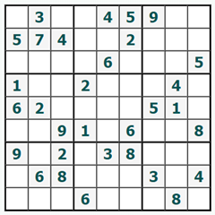 online Sudoku #559