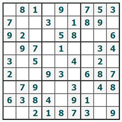 Online Sudoku #577