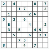Gratis online Sudoku #579