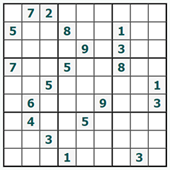 Gratis online Sudoku #580