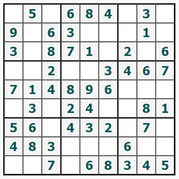 Εκτύπωση Sudoku #582