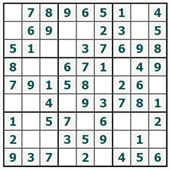 Gratis online Sudoku #586