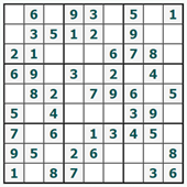 Gratis online Sudoku #587