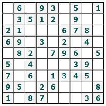 Cetak Sudoku #587