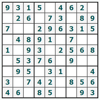Εκτύπωση Sudoku #596