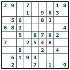 online Sudoku #598
