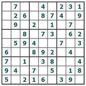 Gratis online Sudoku #602