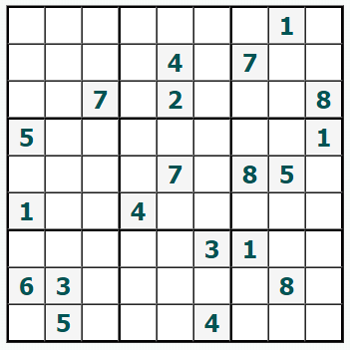 Cetak Sudoku #605