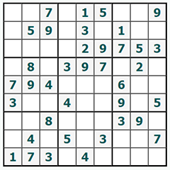 Gratis online Sudoku #613
