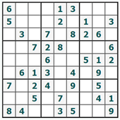 Gratis online Sudoku #673