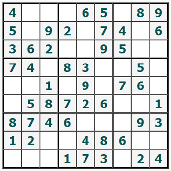 Εκτύπωση Sudoku #692