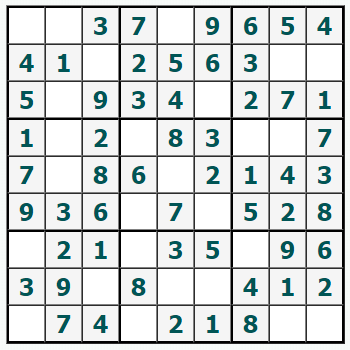 Εκτύπωση Sudoku #696