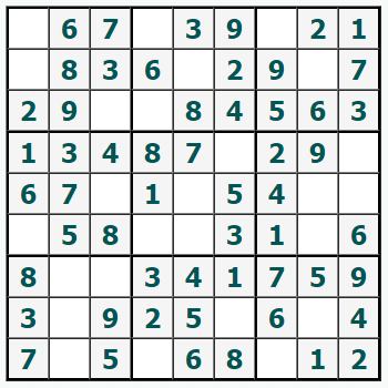 In Sudoku #701
