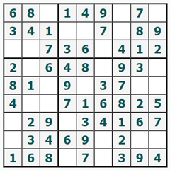 Online Sudoku #721