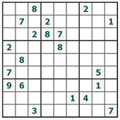 Gratis online Sudoku #725