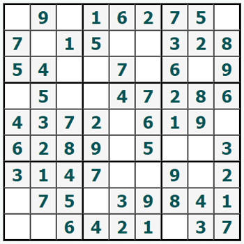 Εκτύπωση Sudoku #731