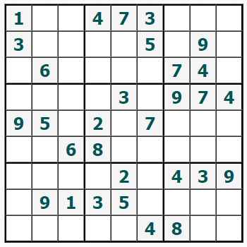 In Sudoku #734