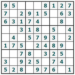 Sudoku trực tuyến #736