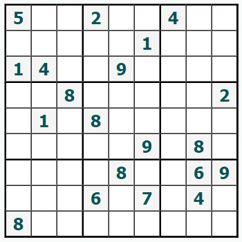 skriva ut Sudoku #740
