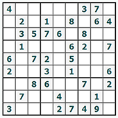 Gratis online Sudoku #743