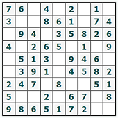 Gratis online Sudoku #751