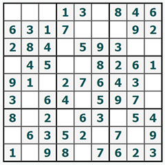 online Sudoku #756