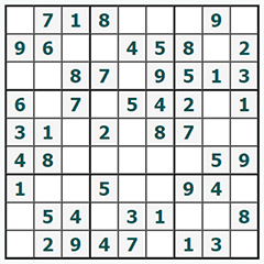 online Sudoku #757