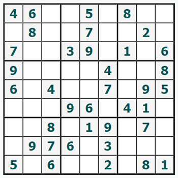 Broszura Sudoku #758
