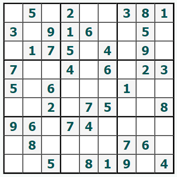In Sudoku #768