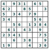 Gratis online Sudoku #777