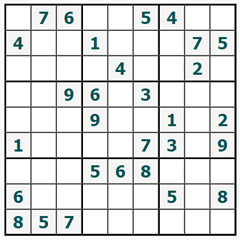 Online Sudoku #779