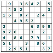 Gratis online Sudoku #787