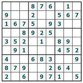 Cetak Sudoku #792