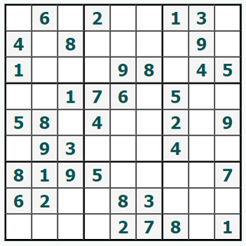 In Sudoku #798