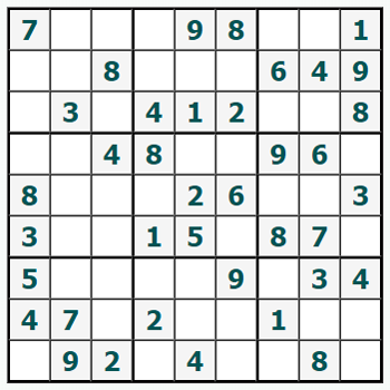 Cetak Sudoku #803