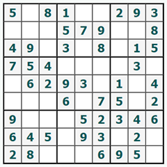 online Sudoku #807