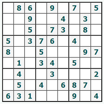Broszura Sudoku #808