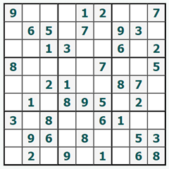 online Sudoku #818